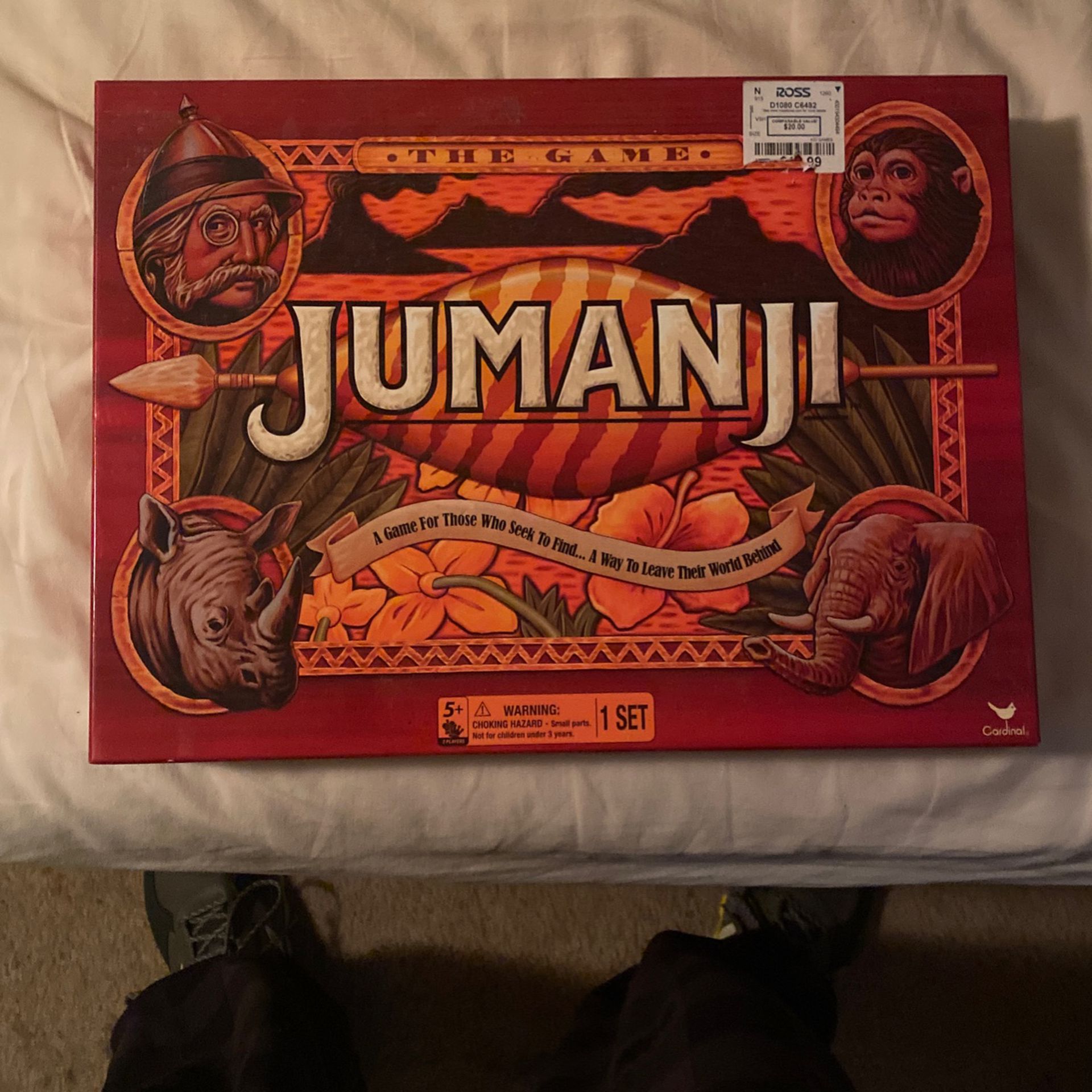 Super Fun/Like New Jumanji the Boardgame