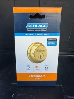 Schlage Deadbolt Lock