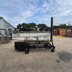 Huge BBQ Smoker