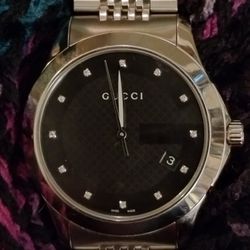 Authentic Gucci Mens Wrist Watch 