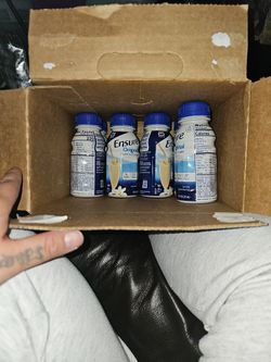 Vanilla Ensure Nutrition Shakes