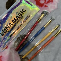 Luna Magic 4 Piece Brush Set 