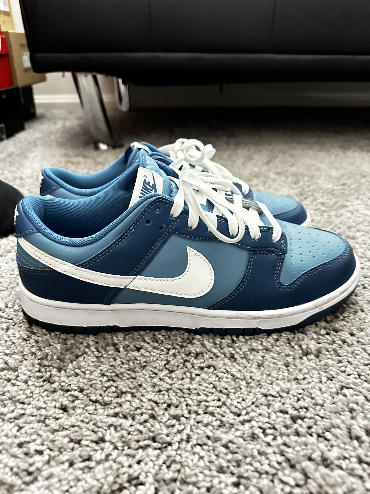 Aqua Blue dunk lows