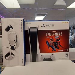 PS5 Disc Spiderman2 Bundle On Payments With $50 Down 