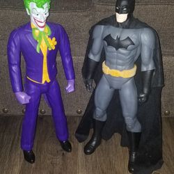 Batman and Joker Action figures Large size Toys 