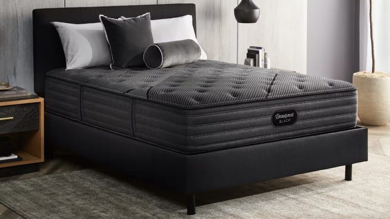 King Size Mattress BeautyRest Black L-Class Pillow Top Firm Advanced Collection With An All New Modern Design 16 Inches Direct From Factory