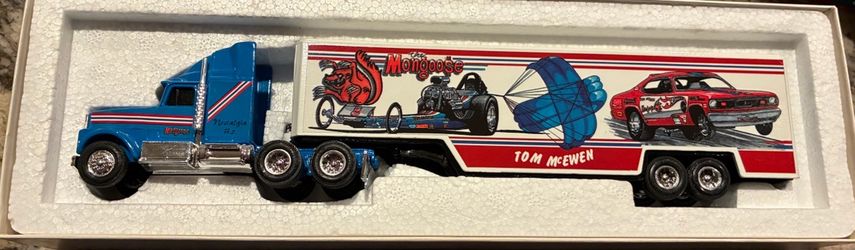 1:64 scale Tom McEwen (mongoose) transport