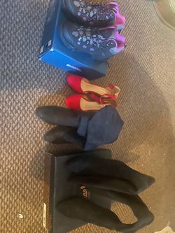 Mixed Women's Shoe Lot – 4 Pairs