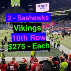Seahawks Vikings Tickets