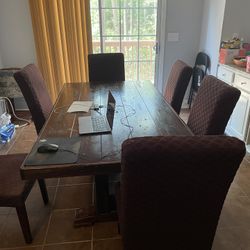 Dining Table With 6 Chair