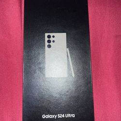 Galaxy S24 Ultra Titanium Gray Brand New Sealed