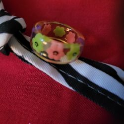 Women's Plastic (FLOWER) Ring