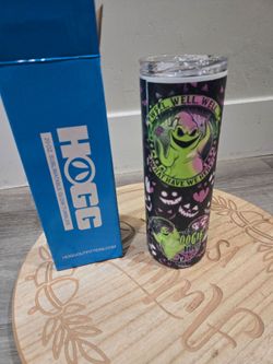 Oogie Boogie 20 oz Sublimated Glow Tumbler
