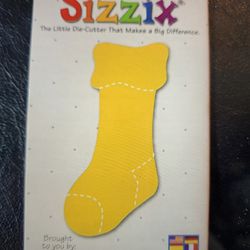 Sizzix Stocking, Medium Die