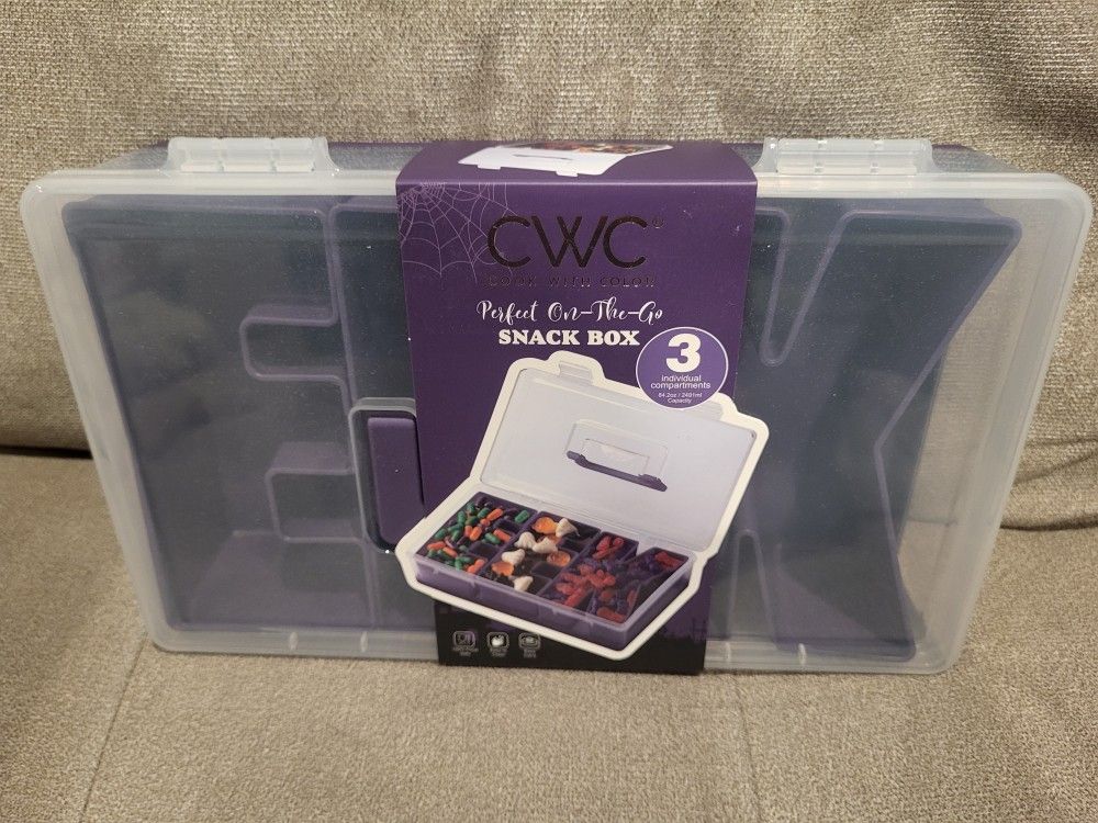 Cook with color snack box halloween (Purple)