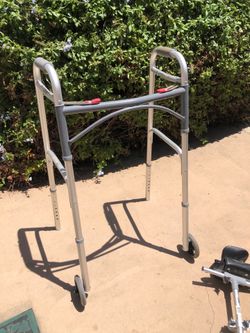 Walker with arm attachment