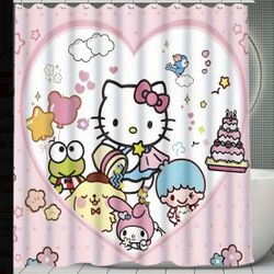 Hello Kitty Shower Curtain $15