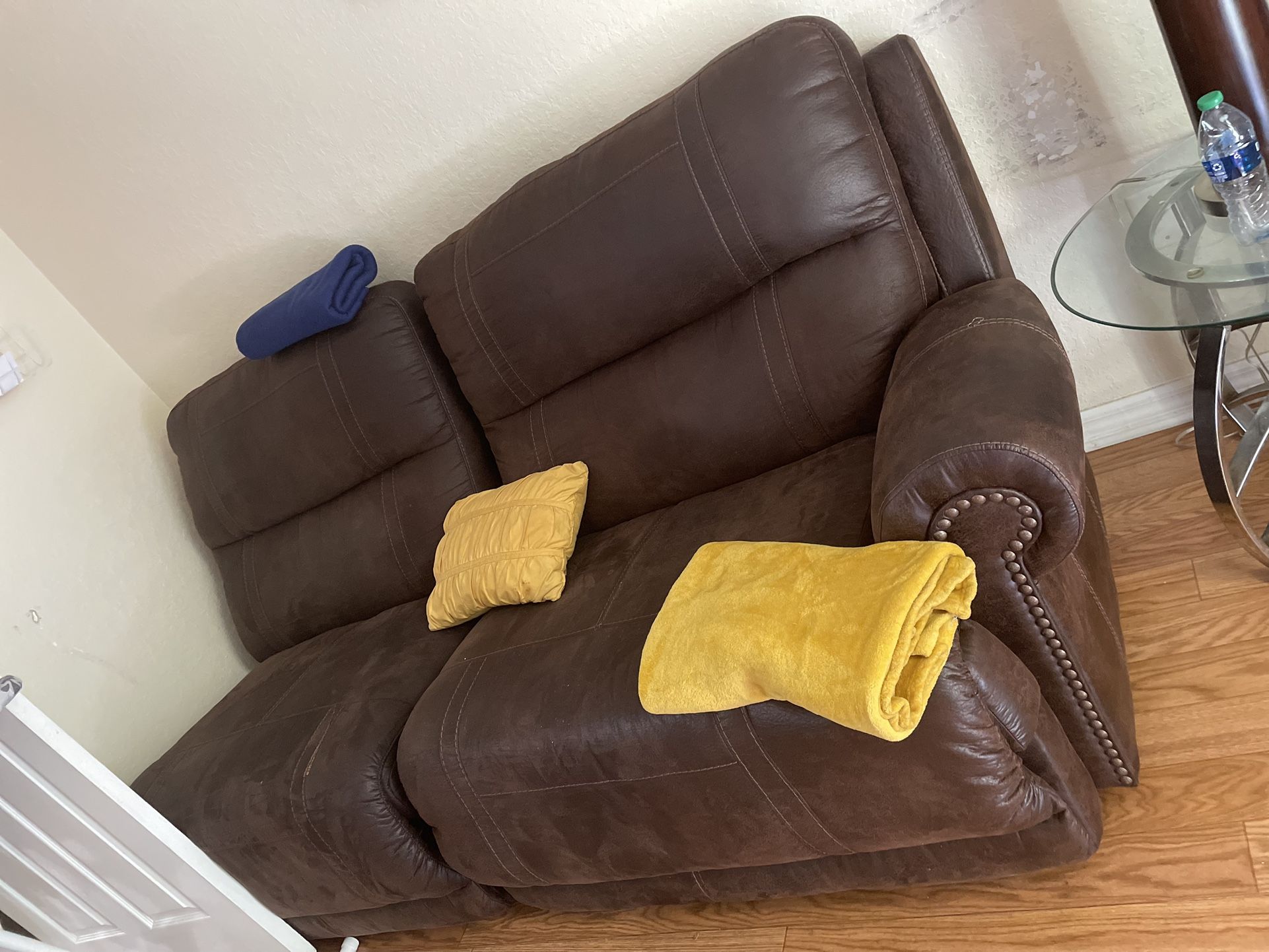 Dark Brown Recliner 