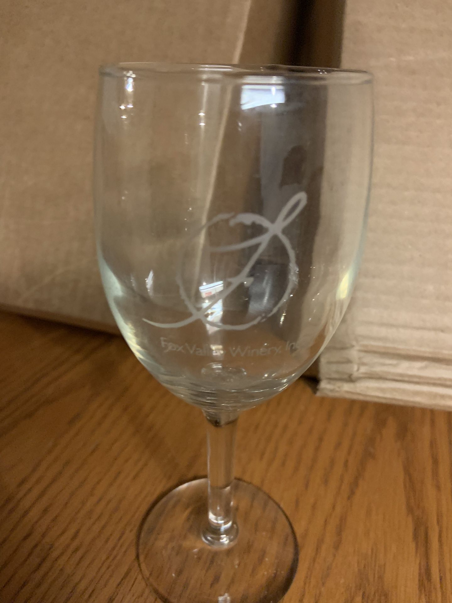 RCR “Eataly” etched Wine Glasses 6 for Sale in Plainfield, IL - OfferUp