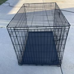 42X30X28  X-LARGE METAL DOG CRATE 