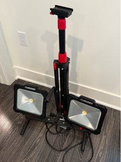 HUSKY 10,000 LUMEN TWIN HEAD WORK LIGHT