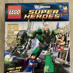 DC Universe LEGO 6862 Superman vs Power Armor Lex Luthor Set SEALED