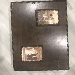 Vintage Wooden Memory Box 