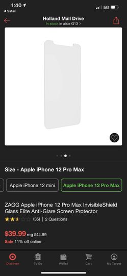 Invisible Shield Screen Protector