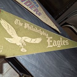 Vintage Philadelphia Eagles Pennant