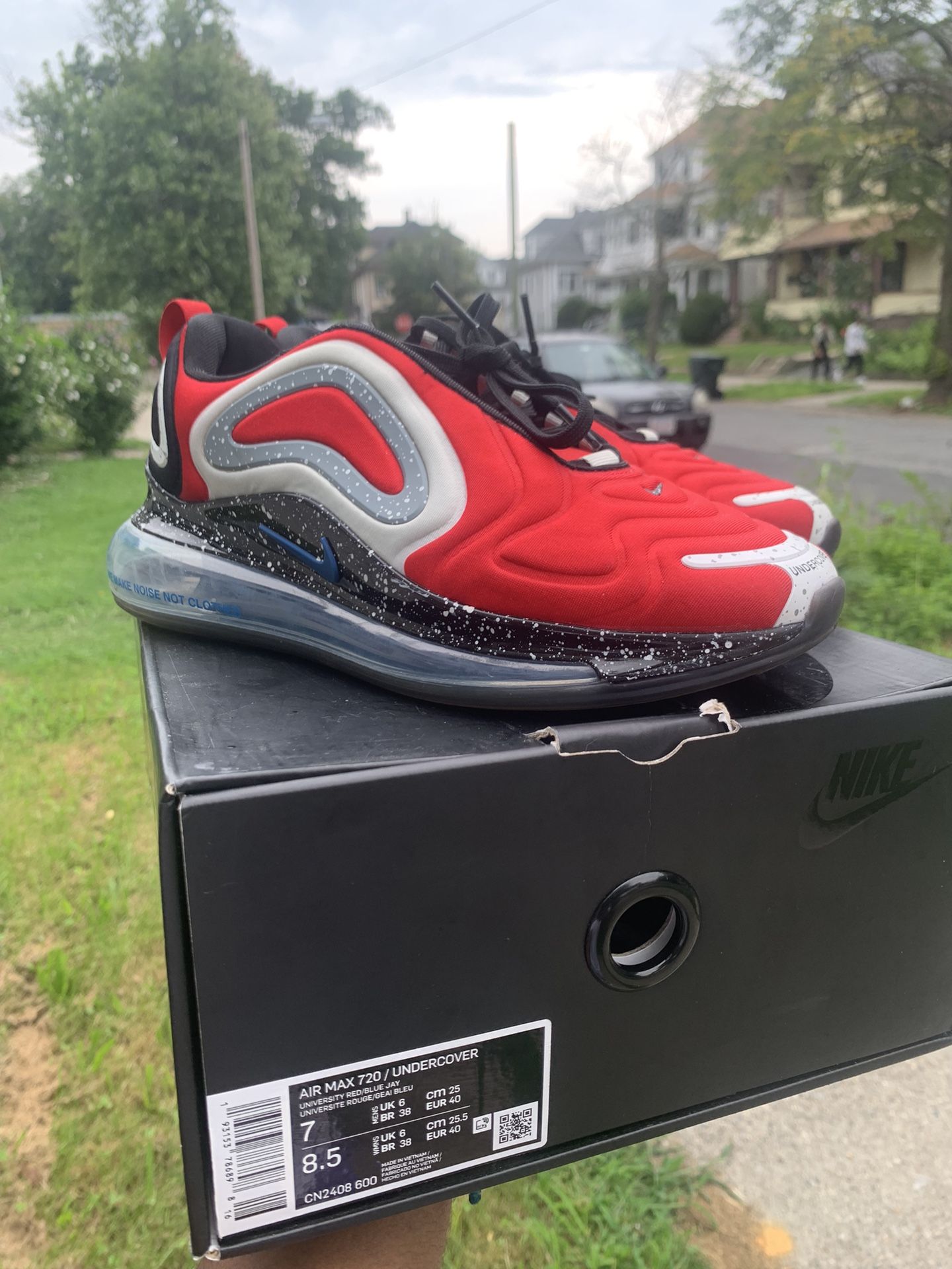 Undercover x Nike Air Max 720 University Red