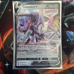 Genesect V #185 [HOLO] Pokemon Fusion Strike  