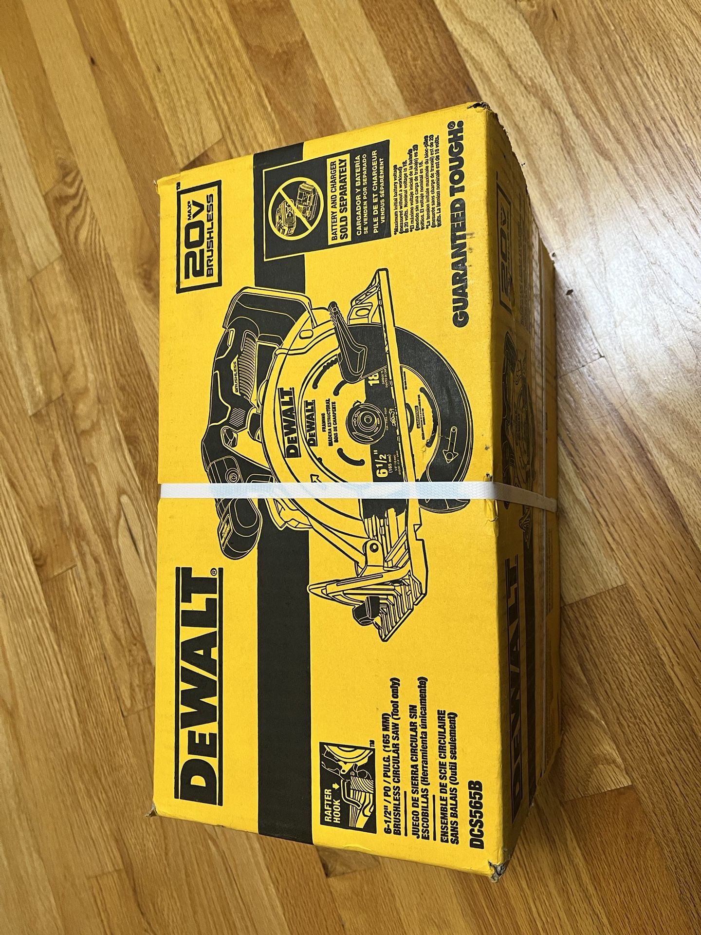 Dewalt 20-volt Max 6-1/2-inch Brushless Cordless Circular Saw