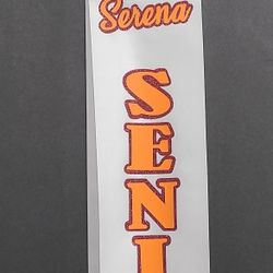 Senior Sash & Bow Set