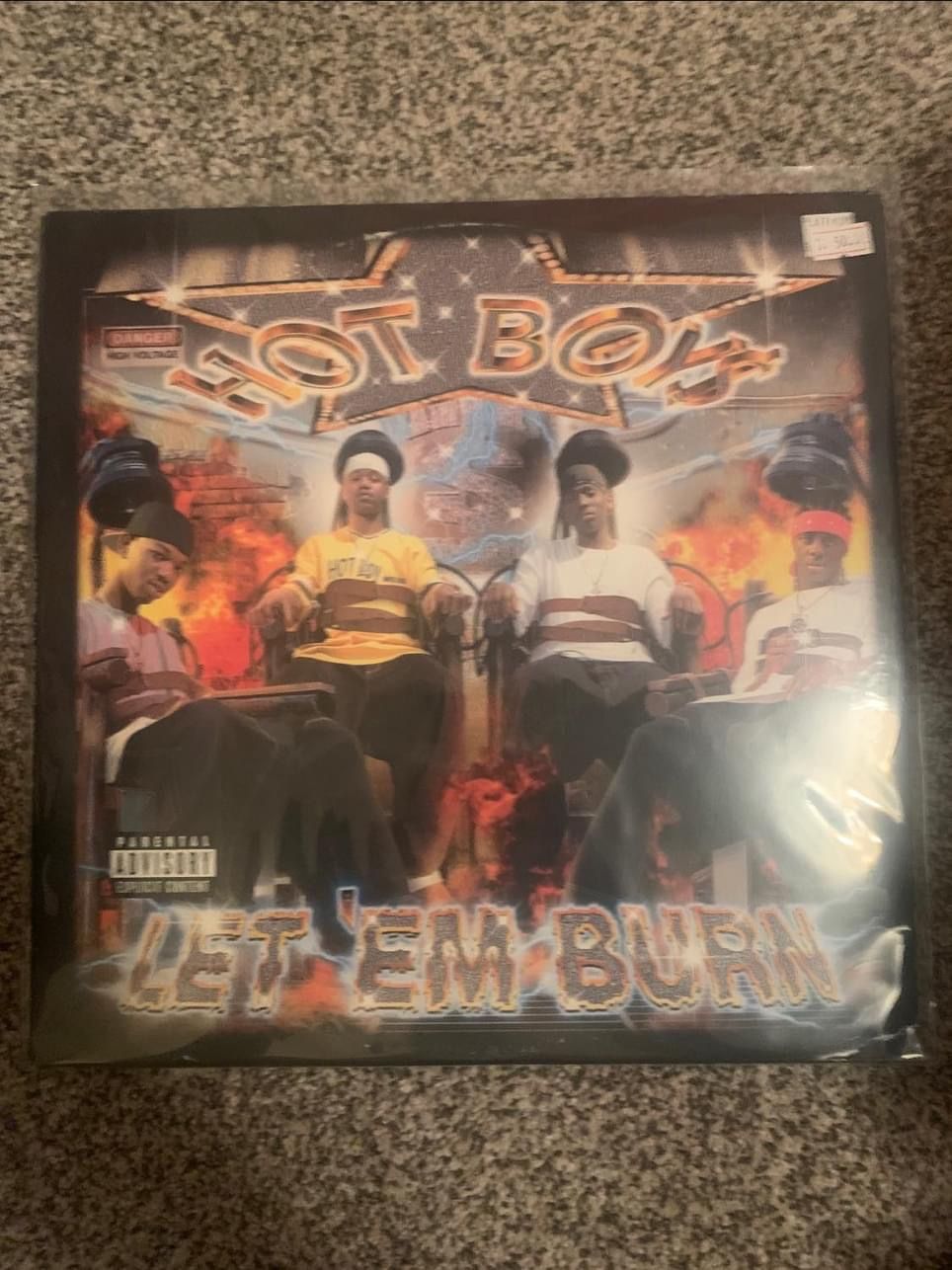 Hot Boys - Let Em’ Burn 12” Vinyl Record Cash Money Lil’ Wayne