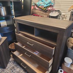 Bedroom dresser and night stand