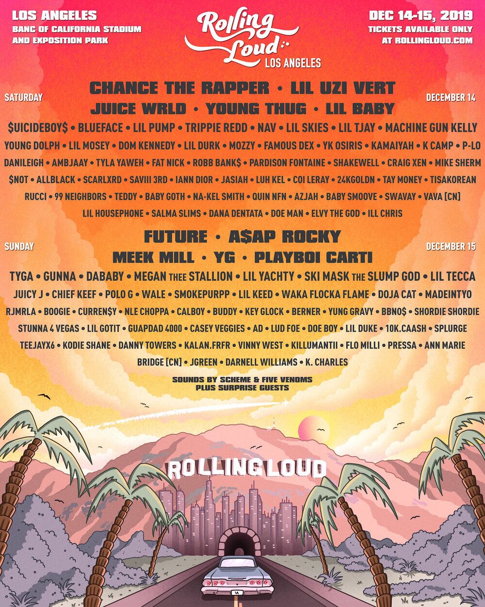 ROLLING LOUD LOS ANGELES 2019 WRISTBAND
