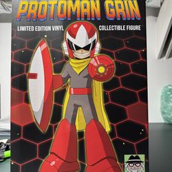 Megaman Protoman Grin 15" Vinyl Figure
