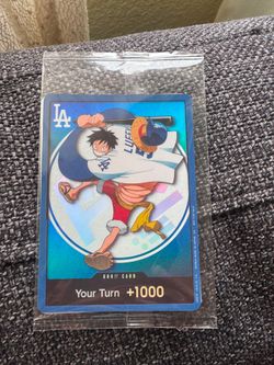 DODGERS LUFFY ONE PIECE PROMO