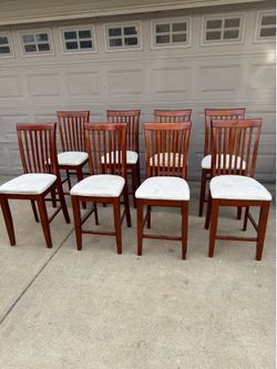 8 dining chairs