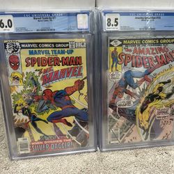 1979 Amazing Spider-Man #193 CGC 8.5 & 1979 #193 & 1979 Marvel Team-Up #77 CGC 6.0 🔥TRADES 