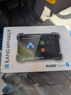 Randy mcnally rand tablet 6 truck navigation Gps