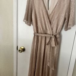 Champaign Gown Wedding