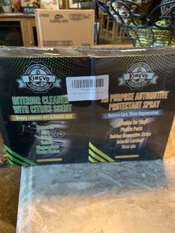 New in sealed packaging kingvo interior cleaner and all purpose automotive protectant spray