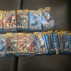 Pokémon Sun & Moon Base Set Packs 