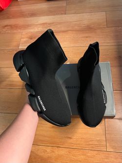 Balenciaga black shoes for men