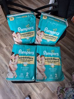 Pampers Swaddlers Size 2 Diapers – 4 Packs