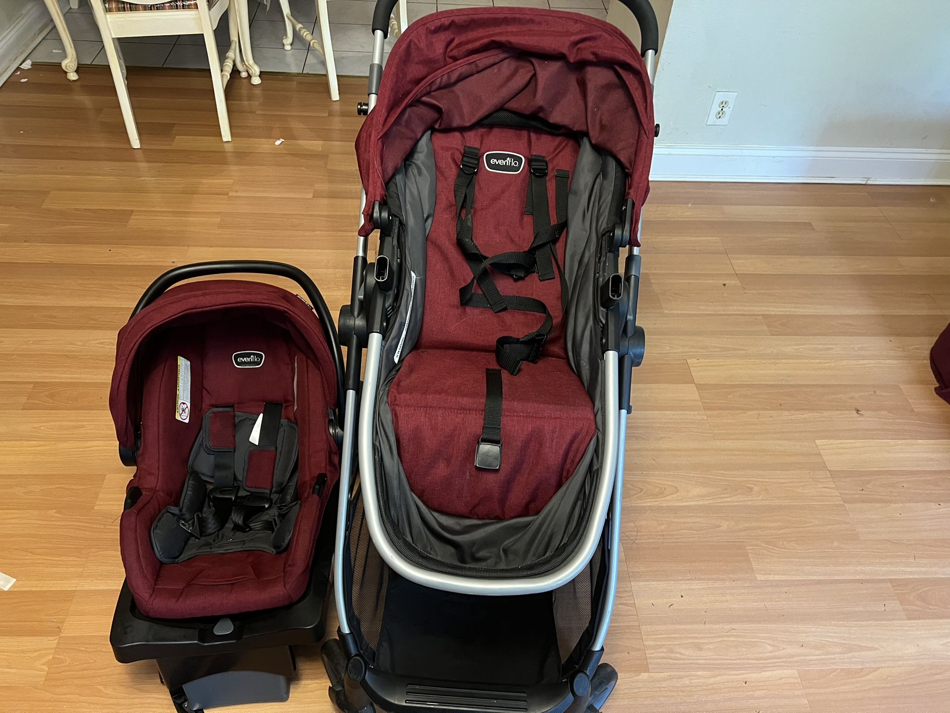 Evenflo Stroller And Car seat