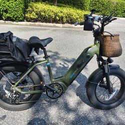 Magicycle Ocelot Pro Long Range Step-Thru Fat Tire Electric Bike