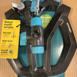 Gilmour Medium Duty Hybrid Impact Sprinkler with Base
