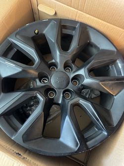 4 Chevy rims